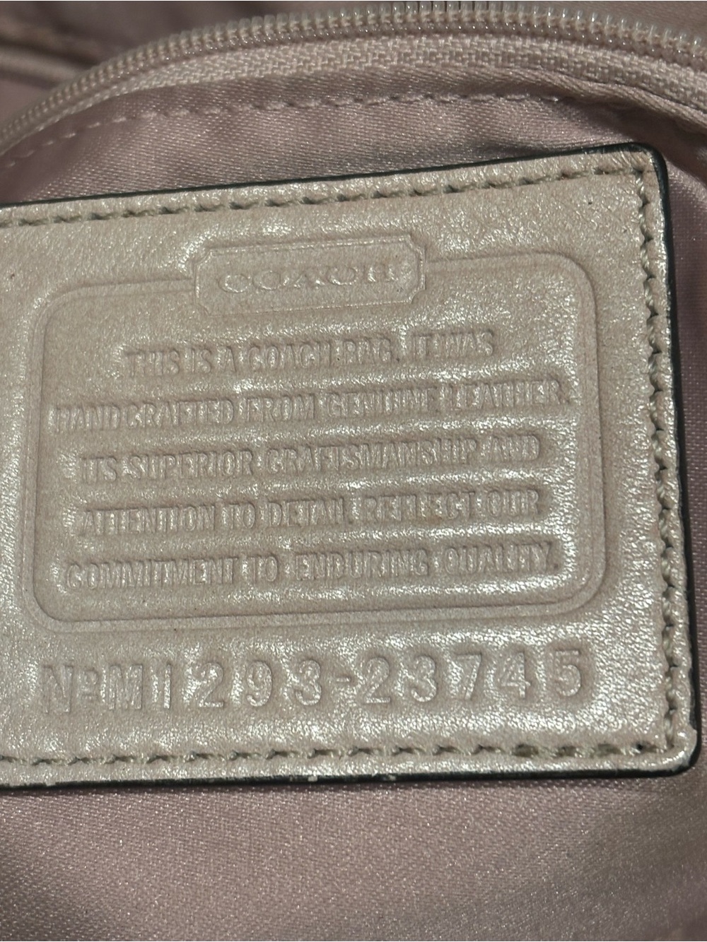 Coach Madison Pinnacle Carrie Satchel - Picture 4 of 12